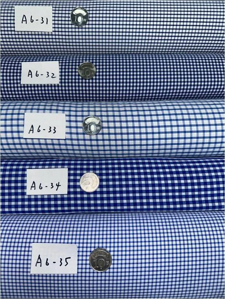 A級平織布 格紋 布料供應商