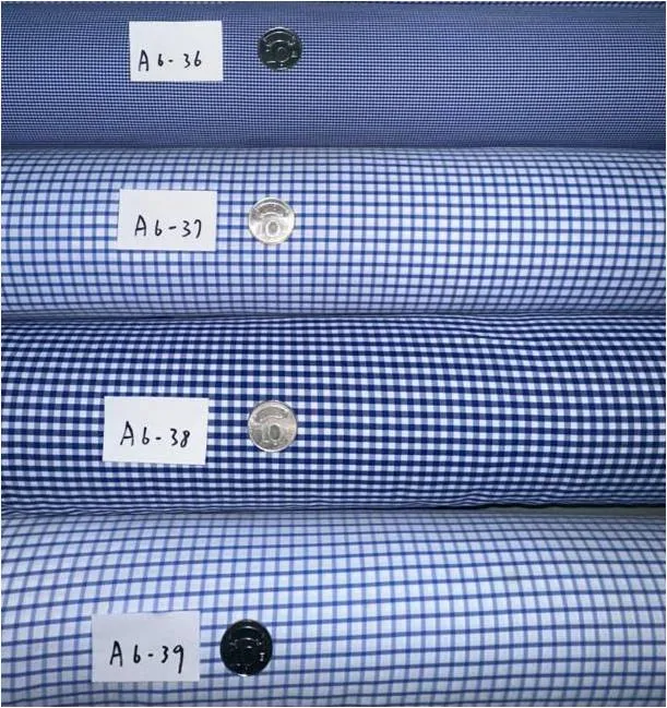 A級尼龍萊卡格子布 台灣製