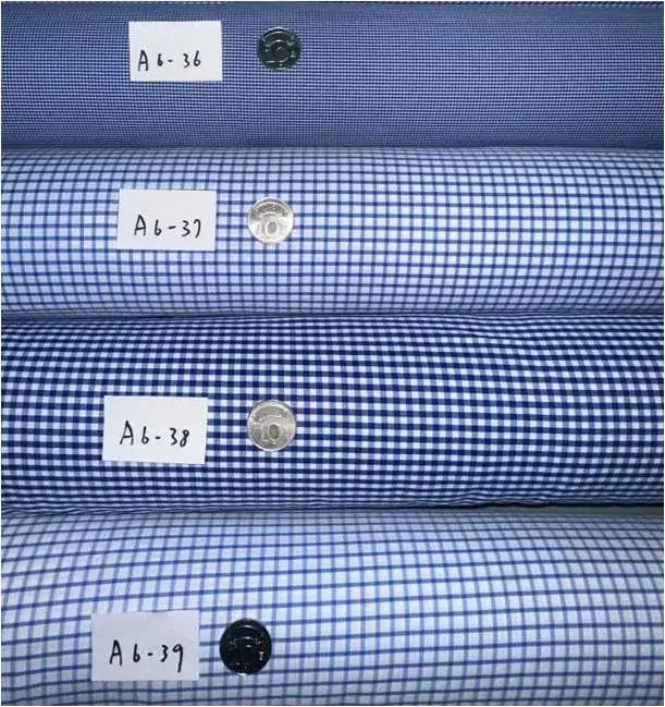A級尼龍萊卡格子布 台灣製